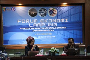 BI Wilayah Lampung Dan Bappeda Mengadakan Forum Ekonomi