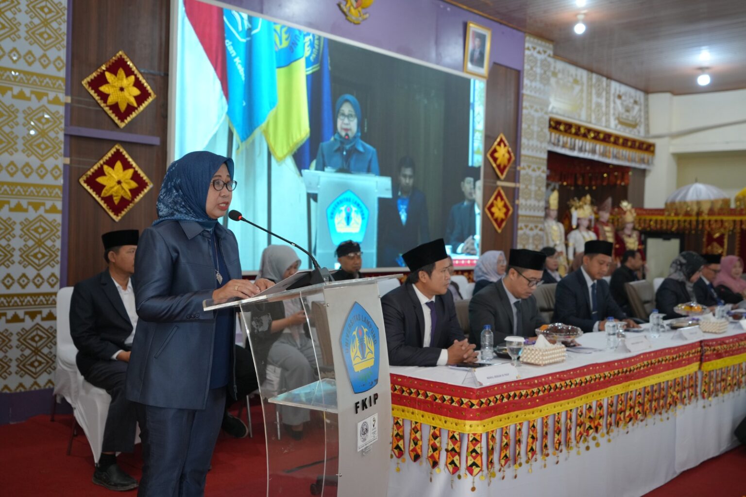 Puncak Dies Natalis Ke-58, FKIP Gelar Rapat Luar Biasa Senat Dan Orasi Ilmiah