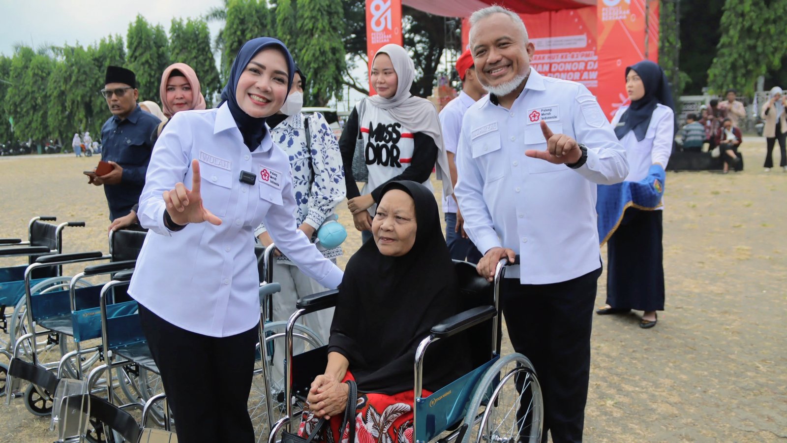 HUT Ke-81 PMI, Purnama Wulan Sari Mirza Perkuat Gerakan Kemanusiaan Di Lampung