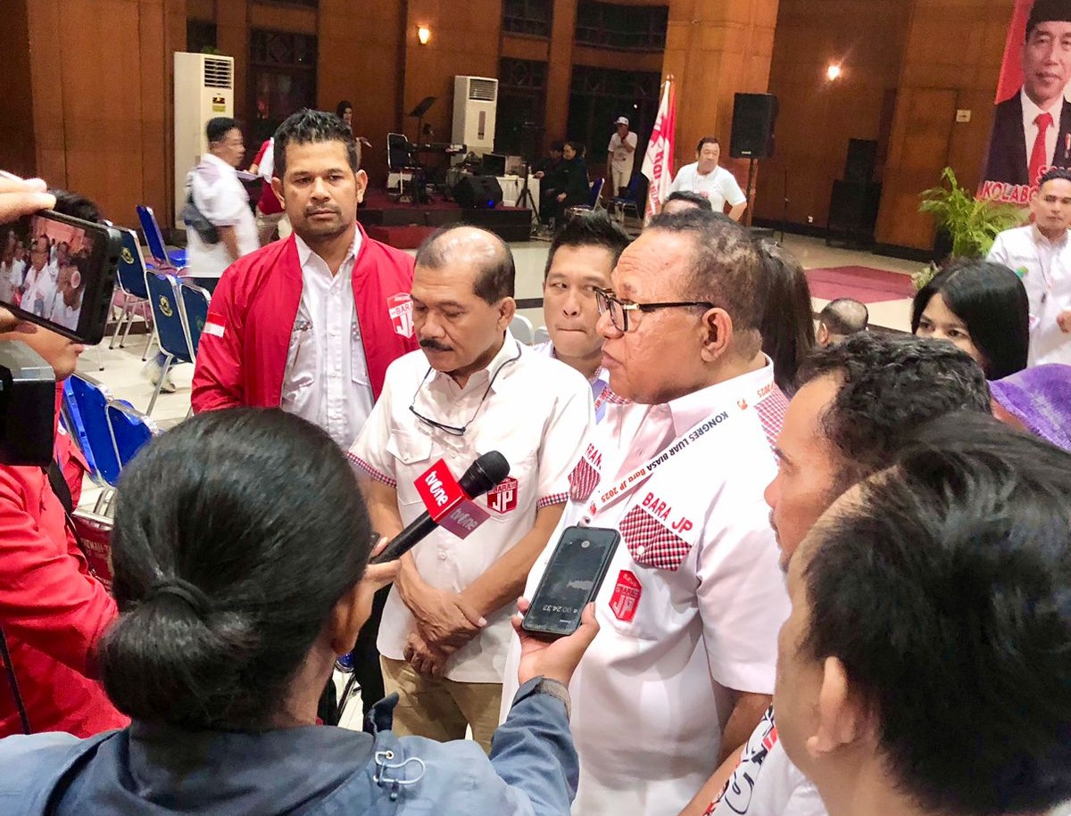 Ketum Bara JP, Willem Frans Ansanay: Ini Konsekuensi Fitnah, Bukan Kriminalisasi