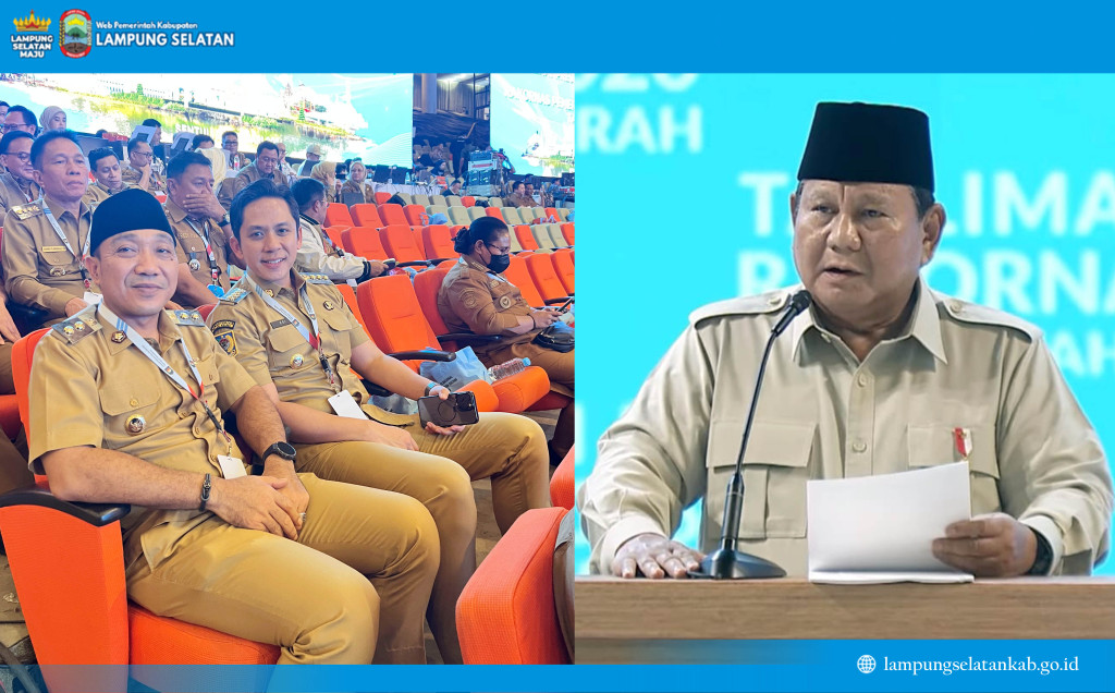 Egi-Syaiful Hadiri Rakornas 2026, Siap Kawal Program Prioritas Presiden Di Lampung Selatan