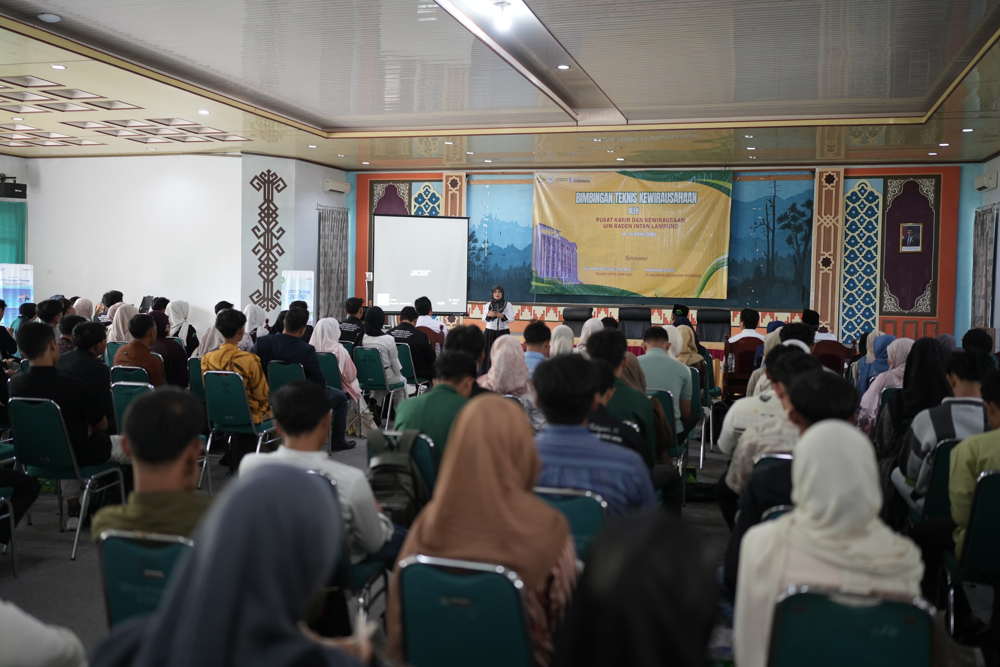 UIN Raden Intan Lampung Bekali Mahasiswa Lewat Bimtek Kewirausahaan