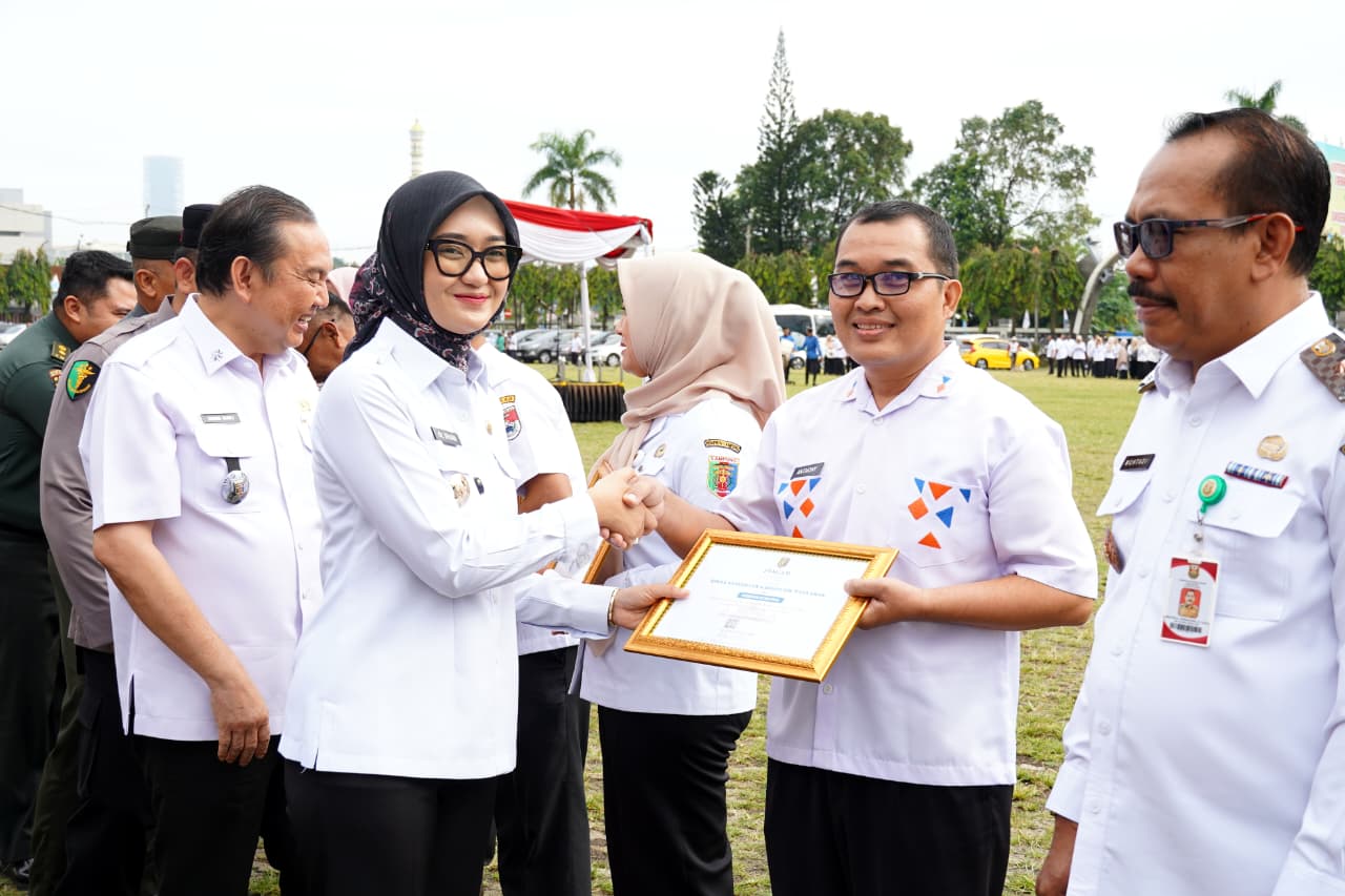 Peringati HKN Ke-61, Wagub Jihan Dorong Insan Kesehatan Lampung Perkuat Transformasi Layanan