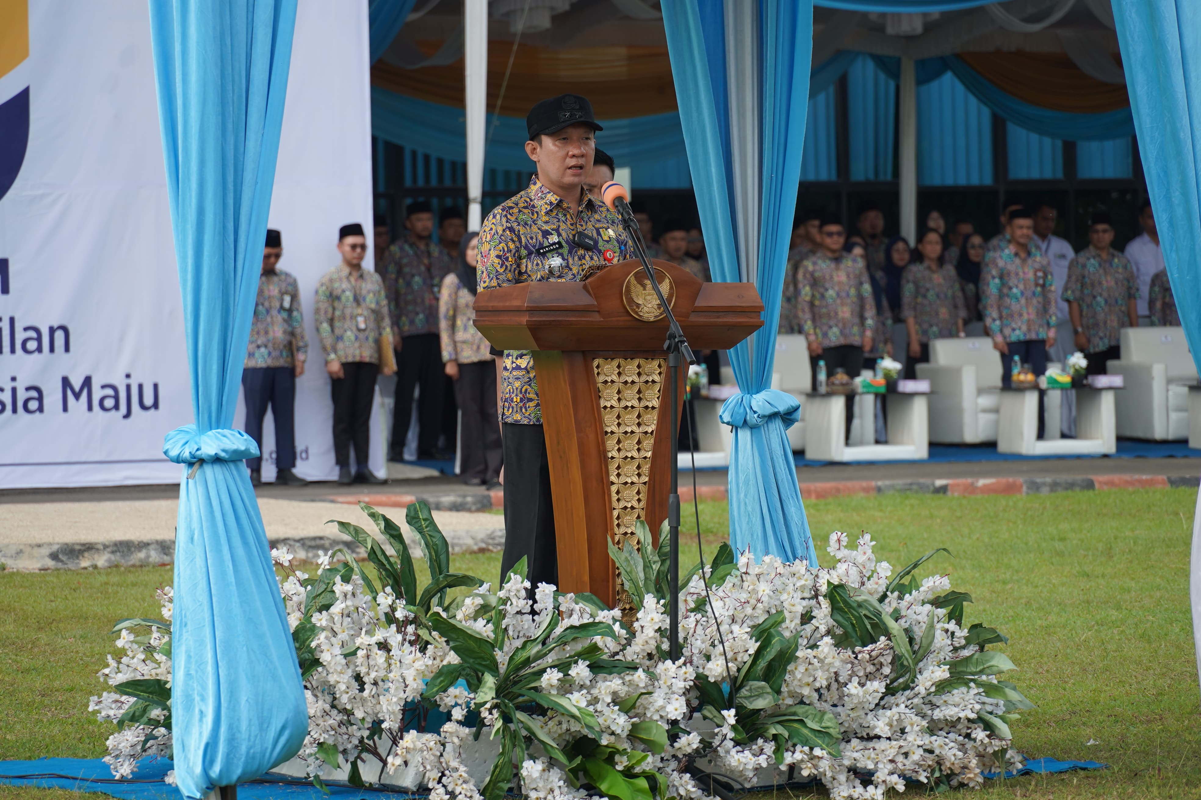 Hari Bakti PU Ke-80, Sekdaprov Lampung Ajak Insan PU Junjung Integritas Dan Pengabdian
