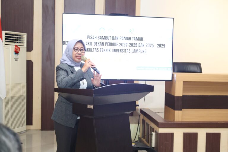 Rektor Dorong Akreditasi Dan Percepatan Studi Di Pisah Sambut FT