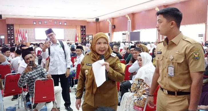 Ratusan Calon Jemaah Umrah Ikut Manasik Di Pemkot Bandar Lampung