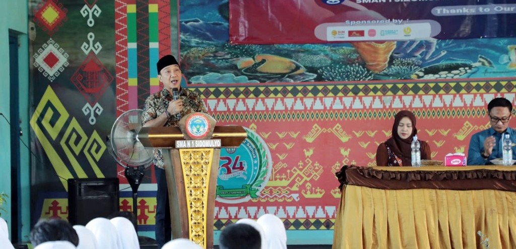 Buka LKPL Di Sidomulyo, Wabup Syaiful Anwar Minta Pelajar Jadi Motor Penggerak Lampung Selatan