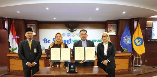 Unila Dan UNM Makassar Jalin Kerja Sama Kelembagaan Dan Diskusi Senat Universitas