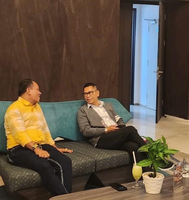 Plt Ketua Golkar Lampung Dr Adis Kadir Ke Lampung Didampingi Ketua AMPG Lampung