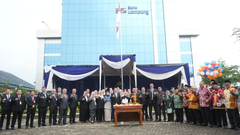Rayakan HUT Ke-60, Bank Lampung Perkuat Komitmen Jadi Bank Unggul