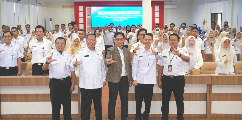 Pemkab Lamsel Percepat Reformasi Kerja ASN Demi Pelayanan Publik Cepat