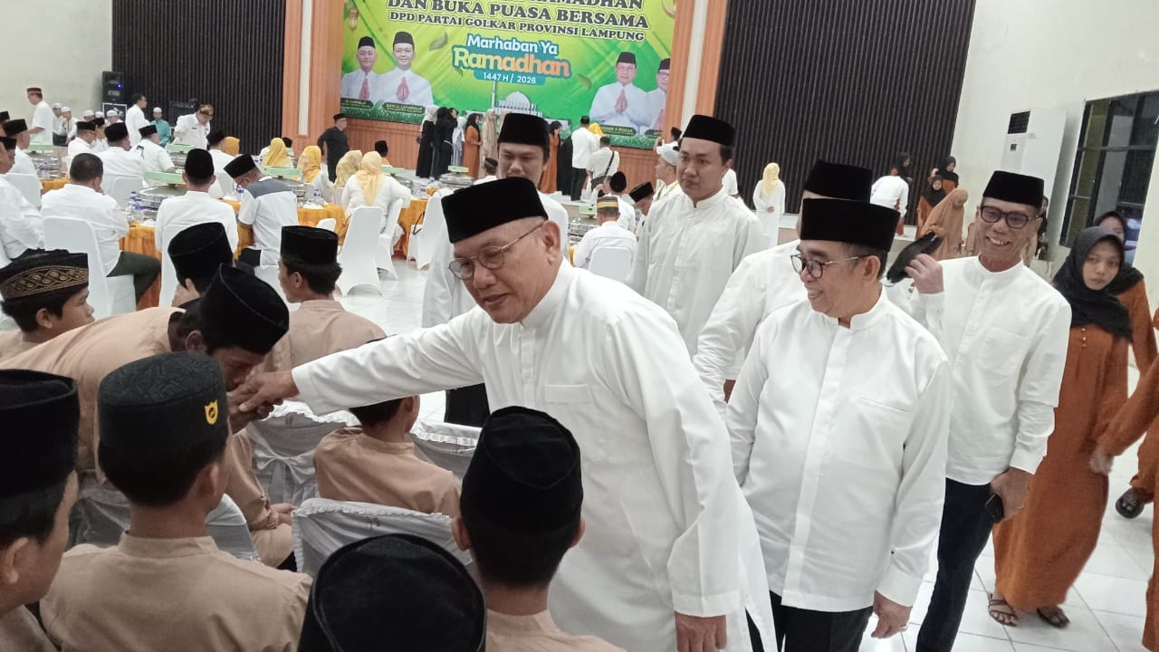 Perkuat Ukhuwah Islamiyah, PD AMPG Provinsi Lampung Gelar Buka Puasa Bersama