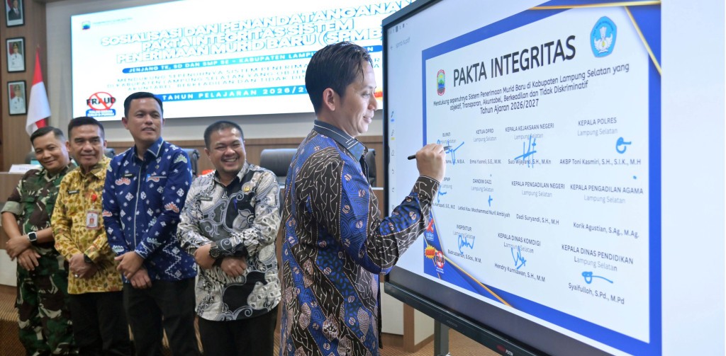 No Titip, No Jastip!” Bupati Egi Tegas: Tak Ada Ampun Bagi Kecurangan SPMB Di Lampung Selatan