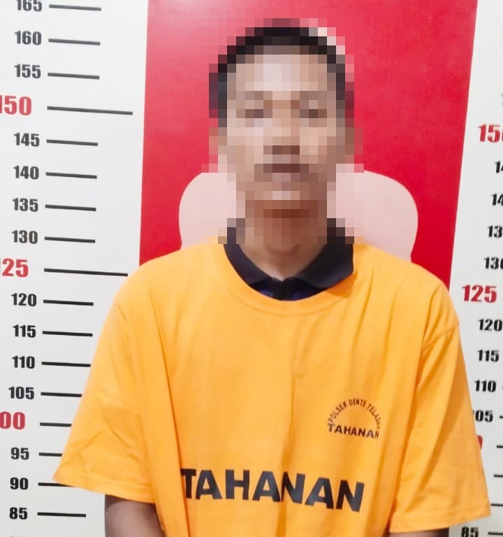 Polsek Dente Teladas Tangkap DPO Curanmor Yang Bersembunyi Di Wilayah Lamteng