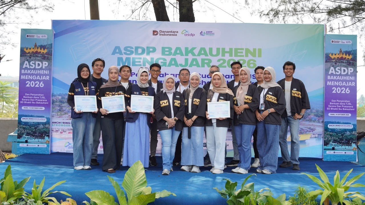 ASDP Bakauheni Mengajar Sasar 700 Siswa, Dorong Pengembangan Potensi Generasi Muda