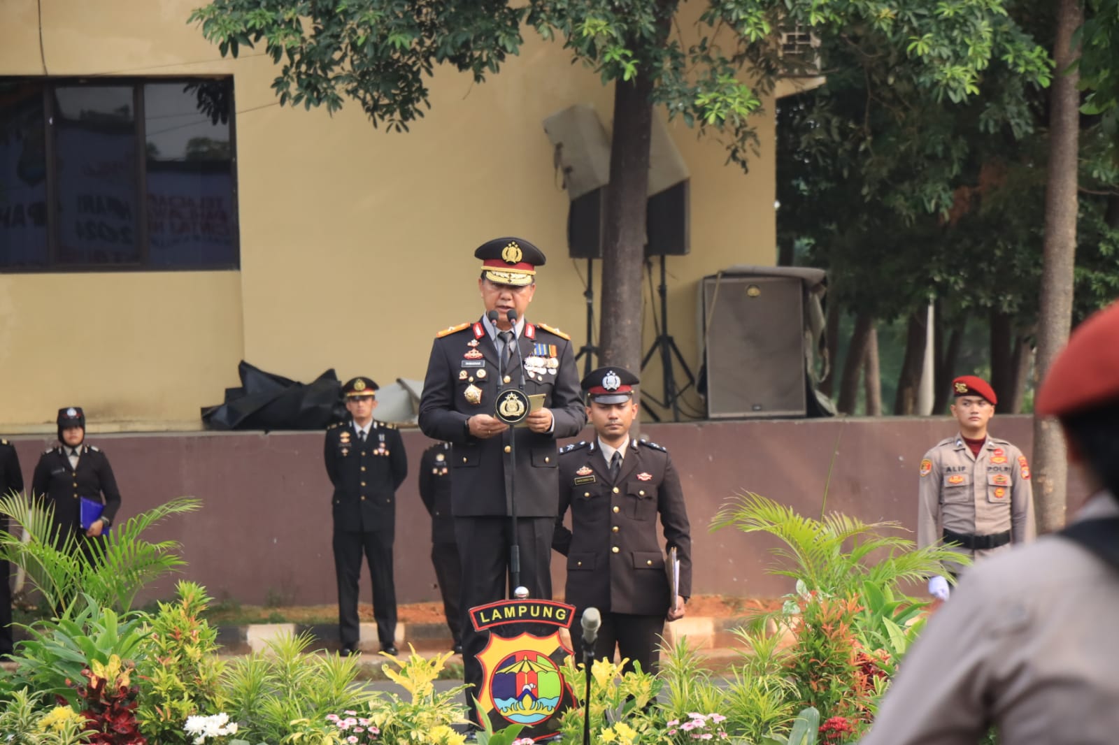 Hari Pahlawan 2024: Wakapolda Lampung Gaungkan Nilai Kepahlawanan Untuk Indonesia Maju