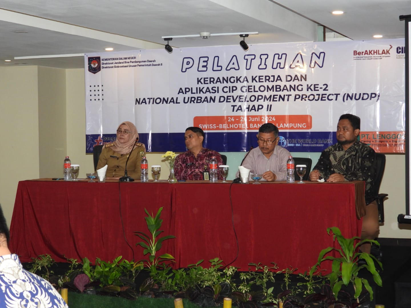Pemkot Bandar Lampung Melaksanakan Pelatihan Kerangka Kerja Dan Aplikasi CIP