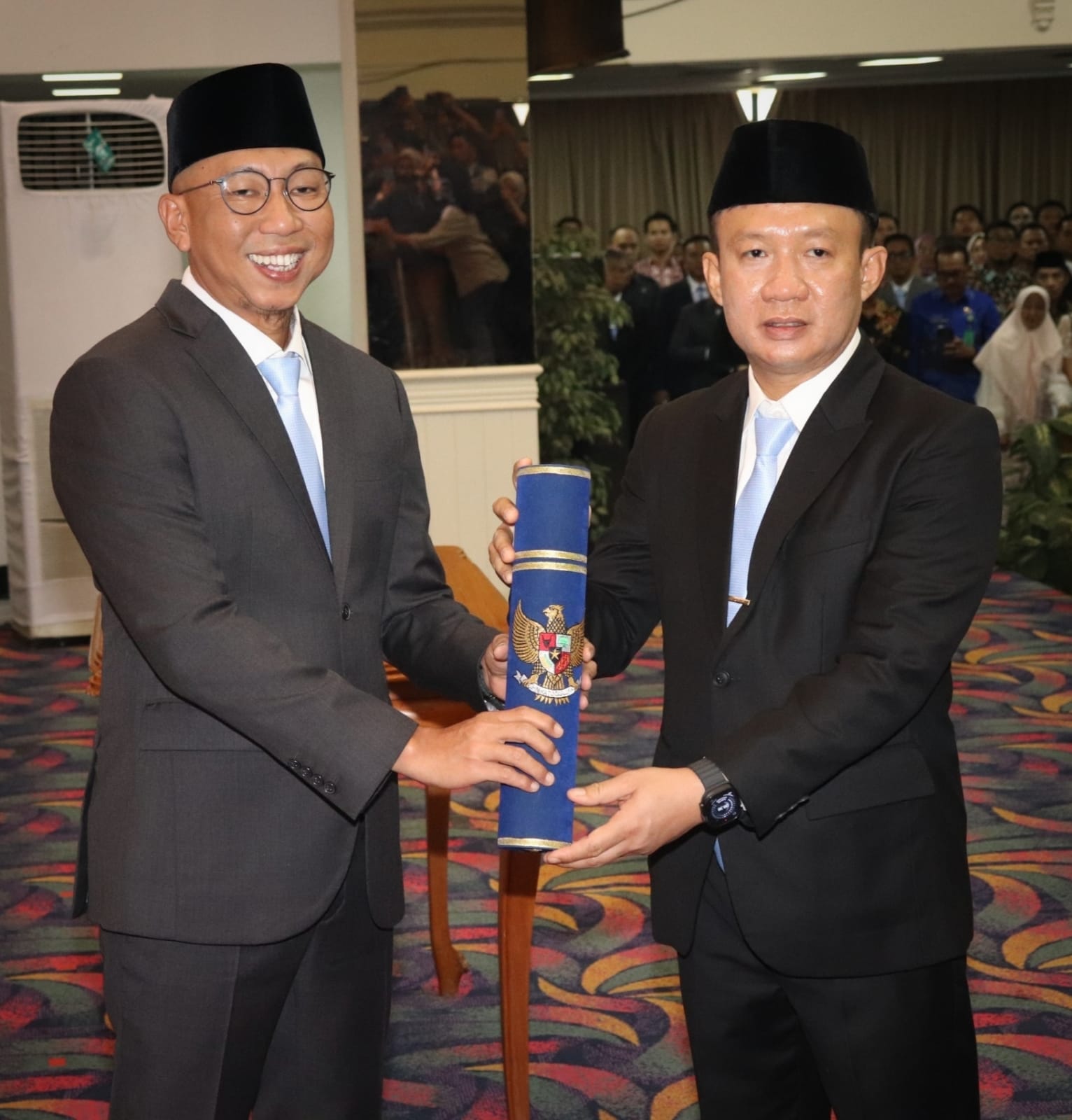 Marindo Kurniawan Resmi Dilantik Sebagai Sekda Oleh Gubernur Rahmad Mirzani