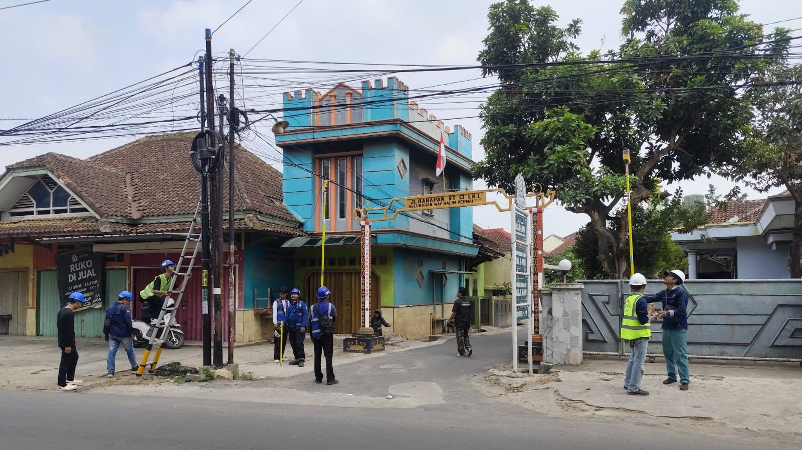 Kabel Internet Semrawut Di Bandar Lampung Ditata, APJII Gandeng Provider Lokal Giat Rutinan