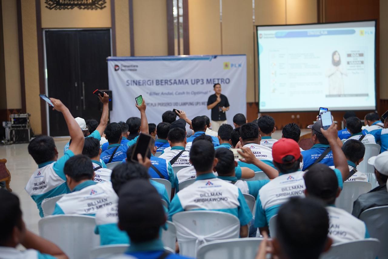 PLN UP3 Metro Wujudkan Biller Andal Menuju Pelayanan Prima Lewat Upskilling