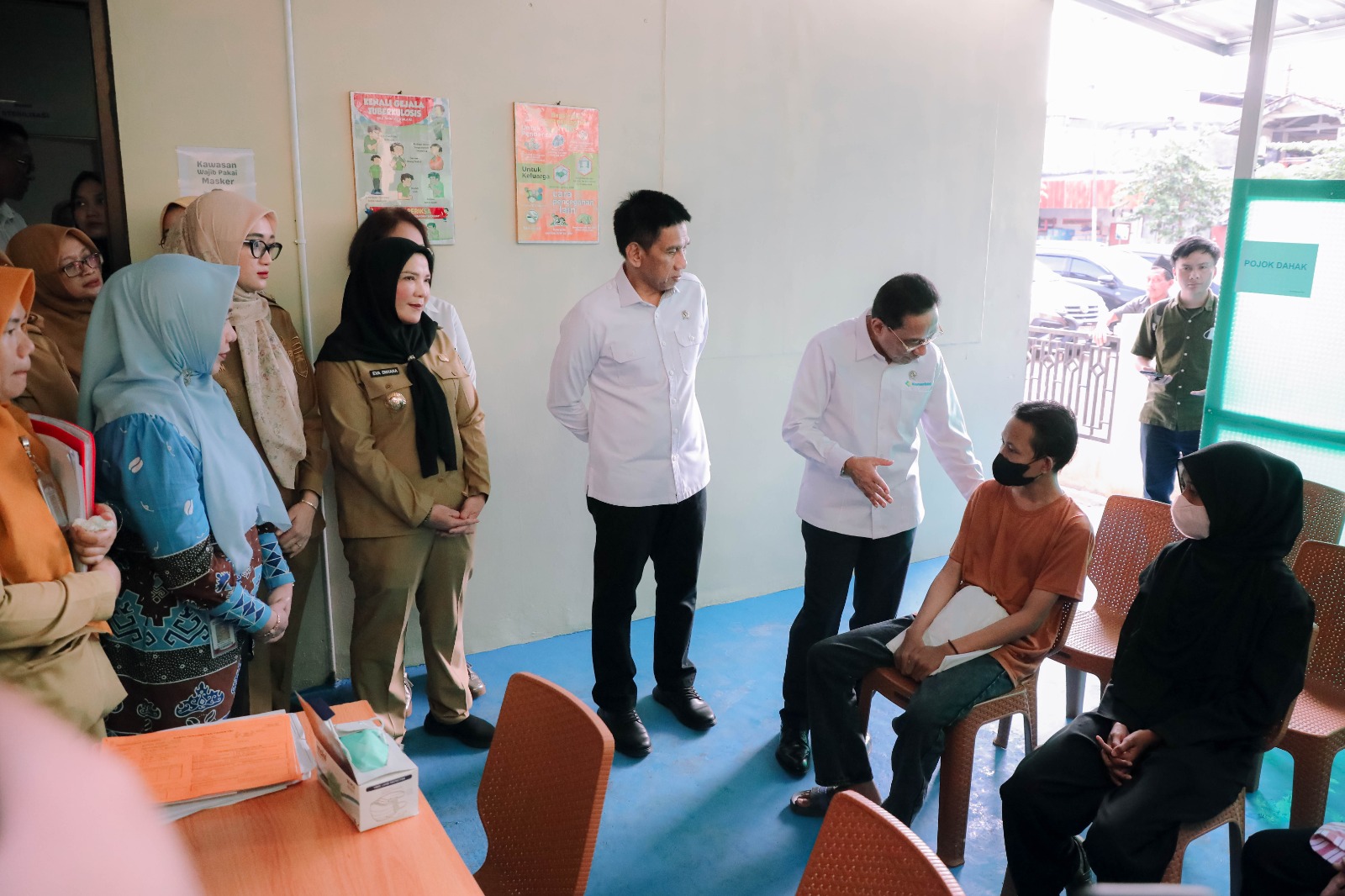 Lampung Targetkan Eliminasi TBC: Wagub Jihan Bersama Wamenkes & Wamendagri Tinjau Puskesmas Way Halim