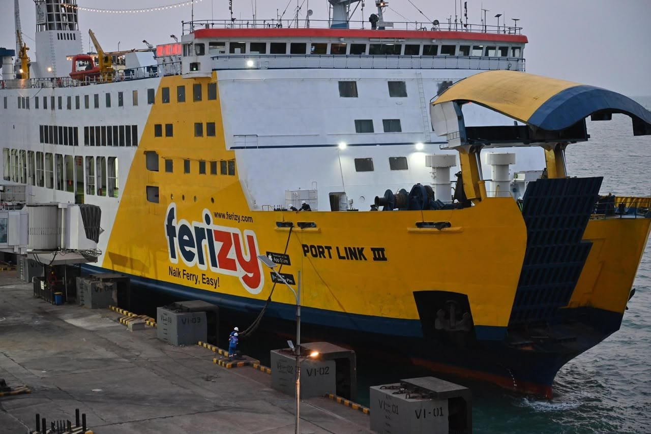 KMP Portlink III Mulai Beroperasi, ASDP Perkuat Konektivitas Jawa–Sumatera
