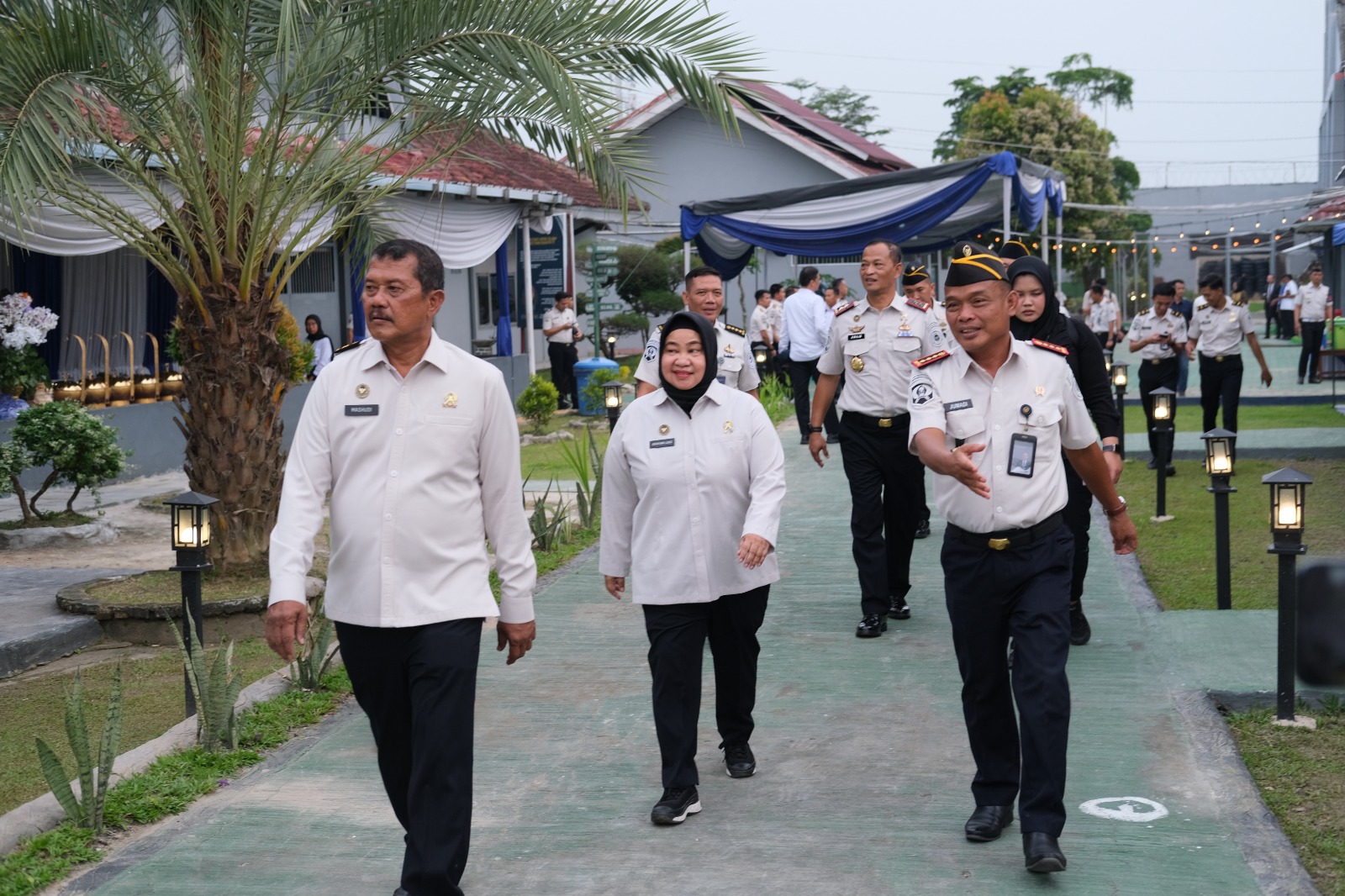Dirjenpas Tinjau Layanan Pembinaan Dan Buka Bersama Di Lapas Narkotika Bandar Lampung