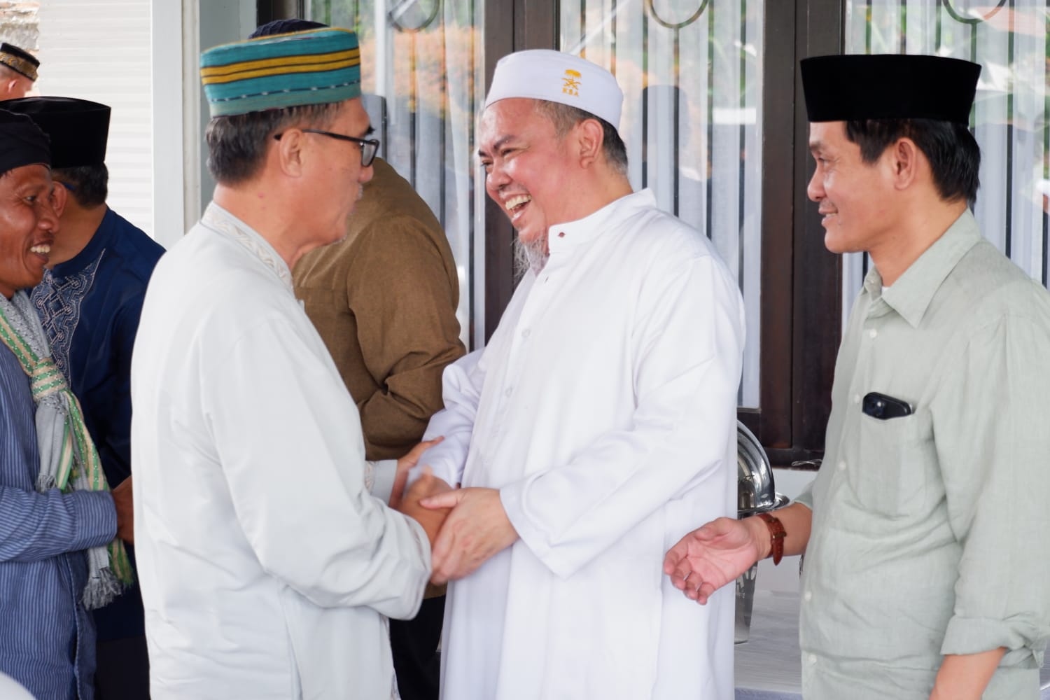 Momentum Silaturahmi, PAN Dan PERTI Lampung Perkuat Sinergi Di Rumah Buya Firmansyah