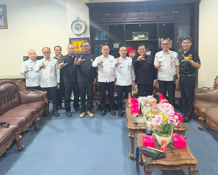 Temui Sekda Marindo Kurniawan, Pendekar Banten Tegaskan Komitmen Bela Bangsa Dan Dukung Pembangunan