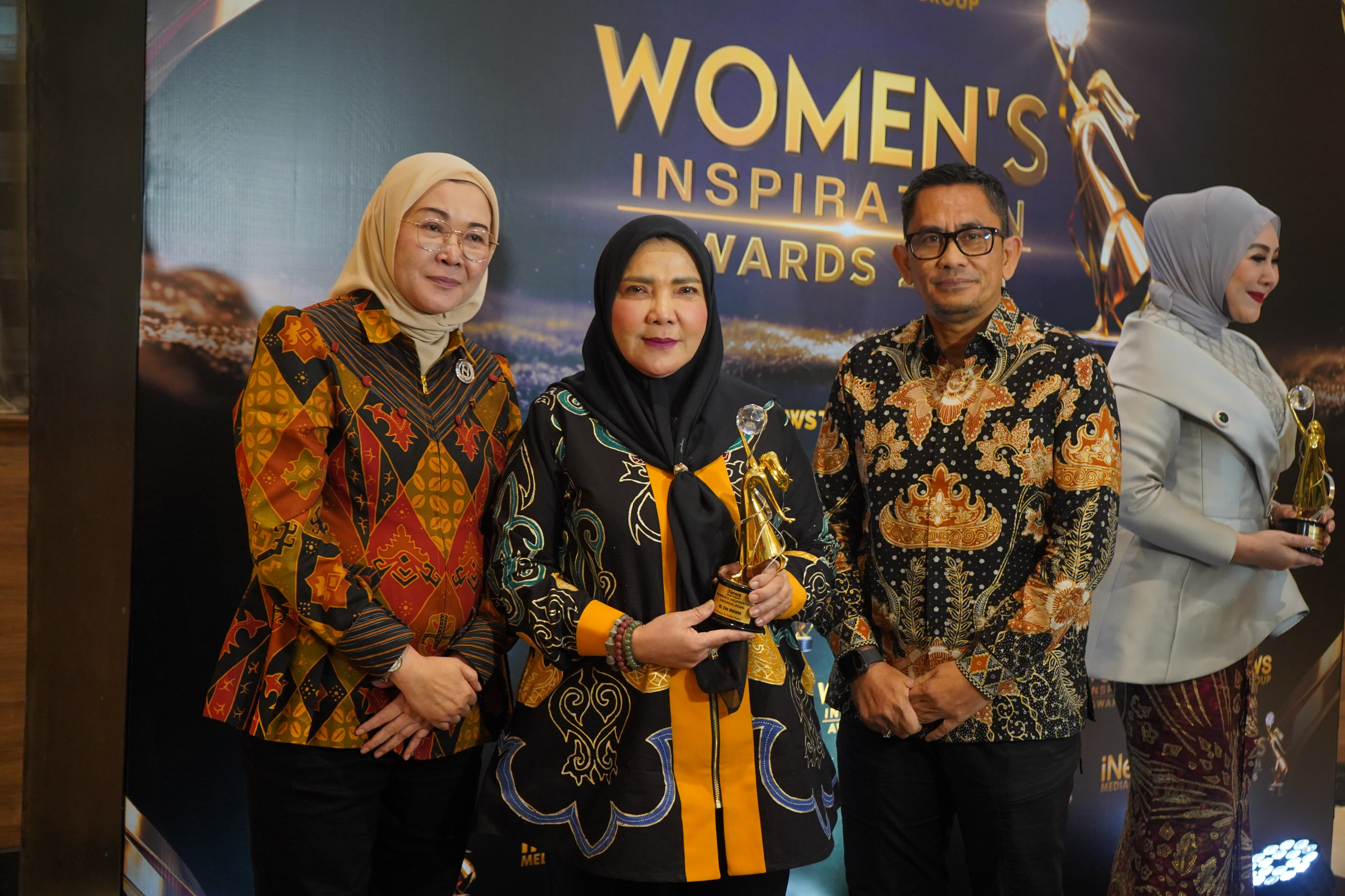 Walikota Bandar Lampung, Raih Penghargaan  Women's Inspiration Awards 2026