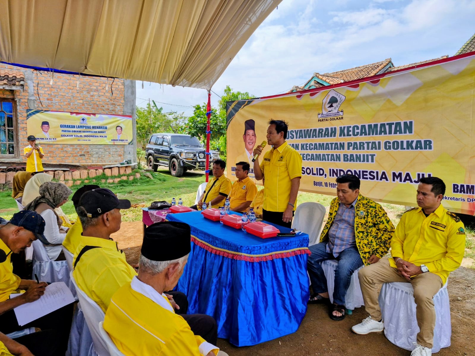 Kasri Hatta Terpilih Aklamasi, Darlian Pone Instruksikan Golkar Way Kanan Sentuh Akar Rumput