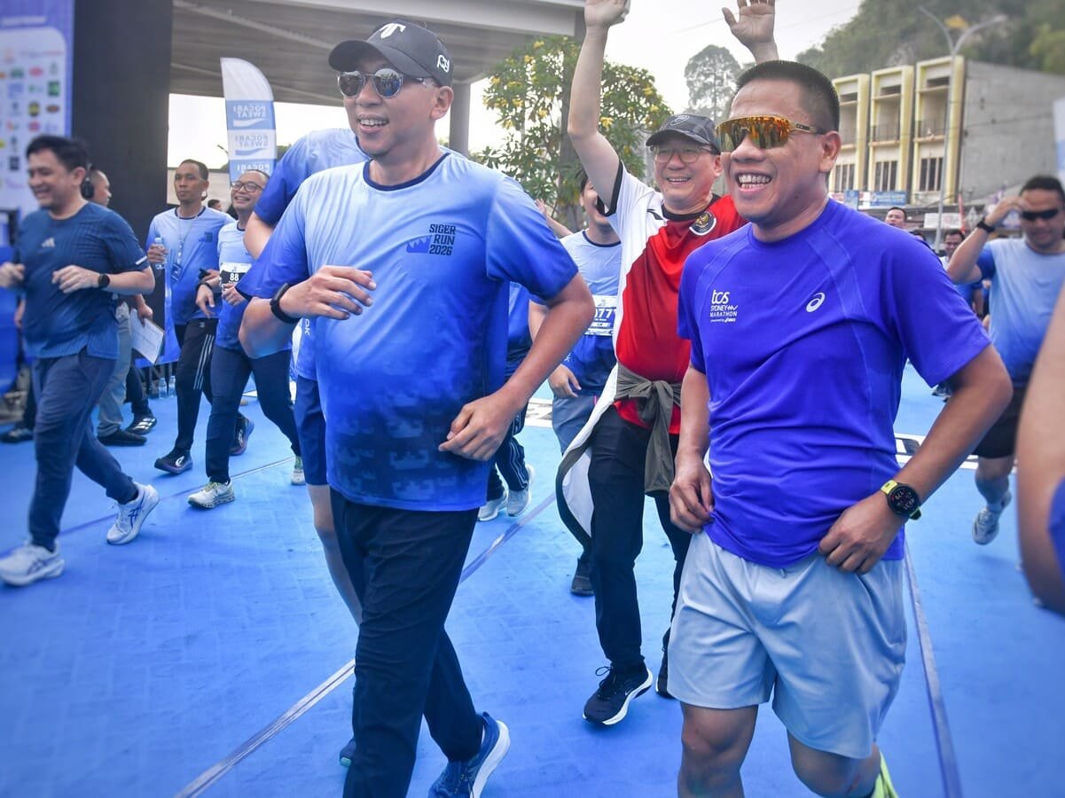3.000 Pelari Ramaikan Siger Run 2026, Mirza: Perkuat Literasi Ekonomi Dan Transformasi Digital