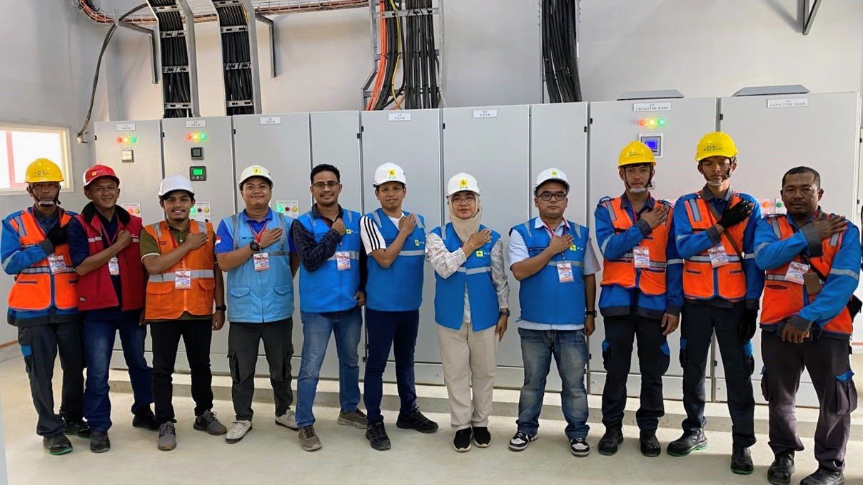 PLN Amankan Listrik Peresmian RSUD Krui Pesisir Barat Saat Kunjungan Presiden