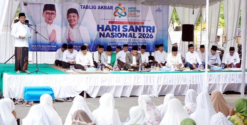 Hari Santri Nasional 2026, Sekda Lampung Selatan Ajak Warga Wujudkan Iman Lewat Aksi Nyata