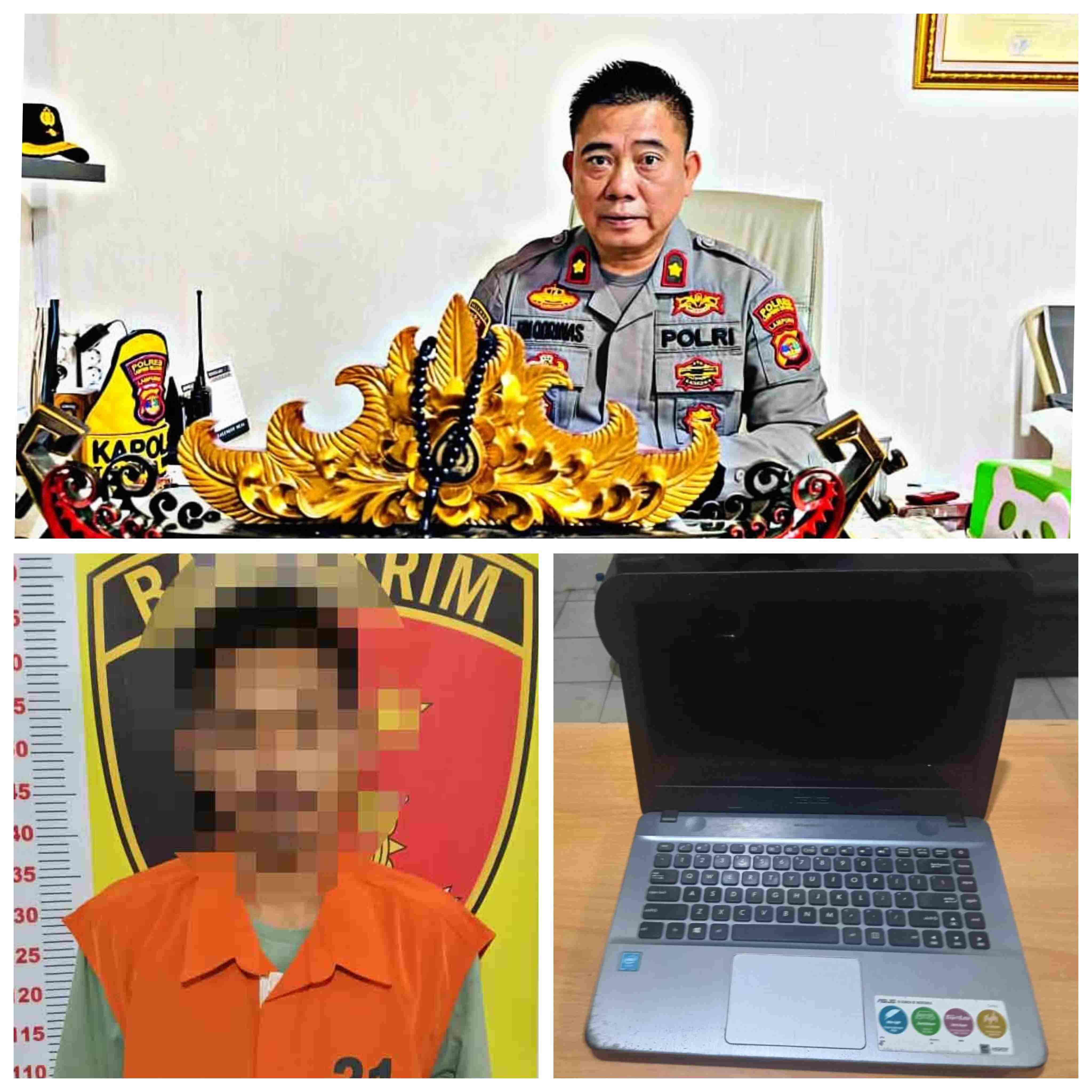 Jejak Kriminal P Terhenti: Spesialis Bobol Kantor Desa Bangun Sari Diringkus Polisi