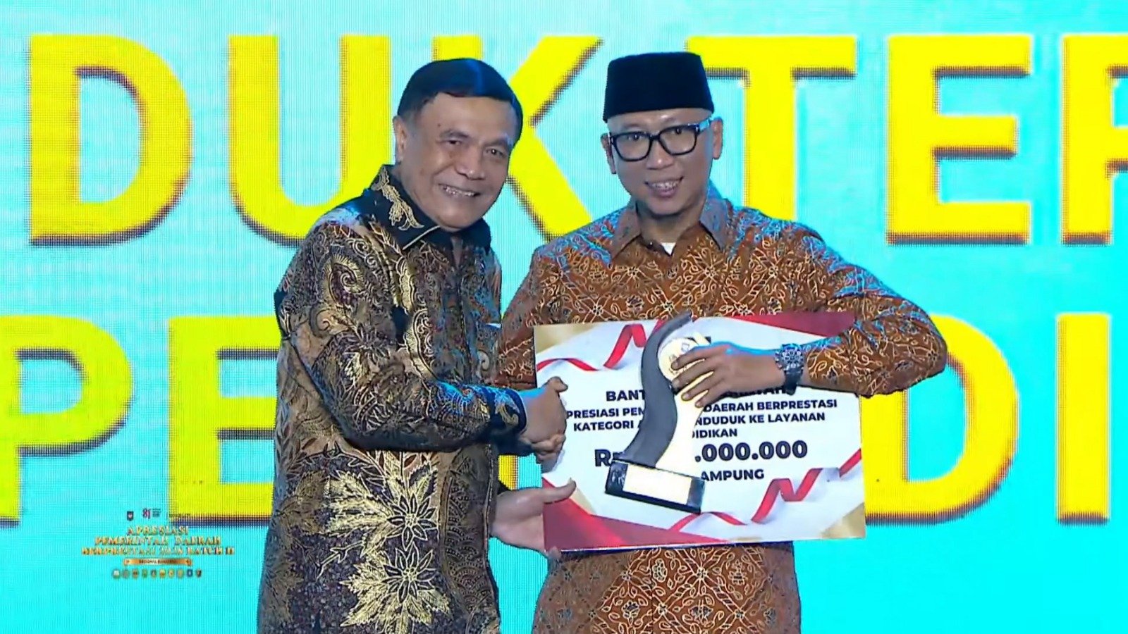 Pemprov Lampung Raih 4 Penghargaan Terbaik Di Apresiasi Kemendagri Regional Sumatera 2026