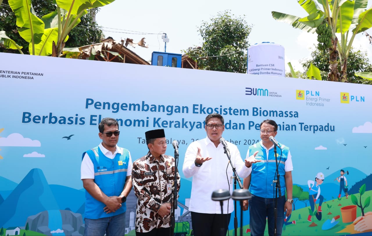 Ubah Lahan Kritis Jadi Produktif, PLN Kembangkan Ekosistem Biomassa Berbasis Pertanian Terpadu