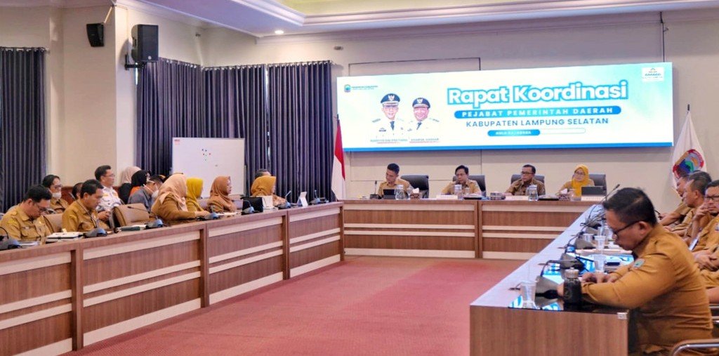 Erupsi Anak Krakatau Mereda, Pemkab Lampung Selatan Perkuat Pemantauan Dan Informasi Publik