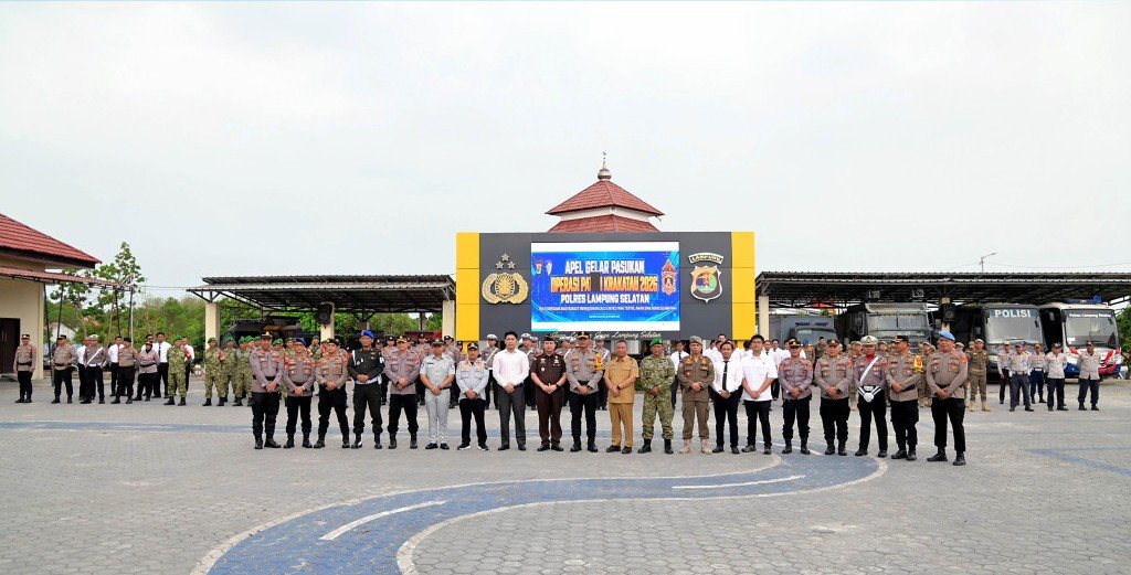Polres Lampung Selatan Mulai Operasi Patuh Krakatau 2026, Keselamatan Pengendara Jadi Prioritas