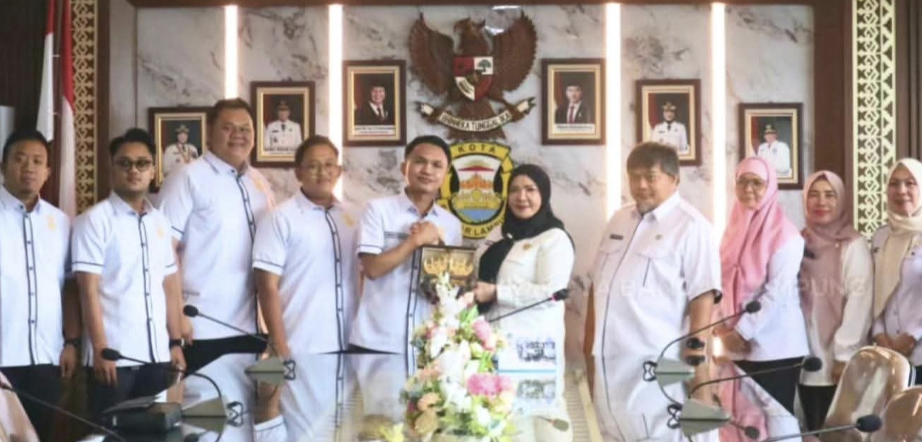 Wali Kota Bandar Lampung Menerima Audiensi HIPMI