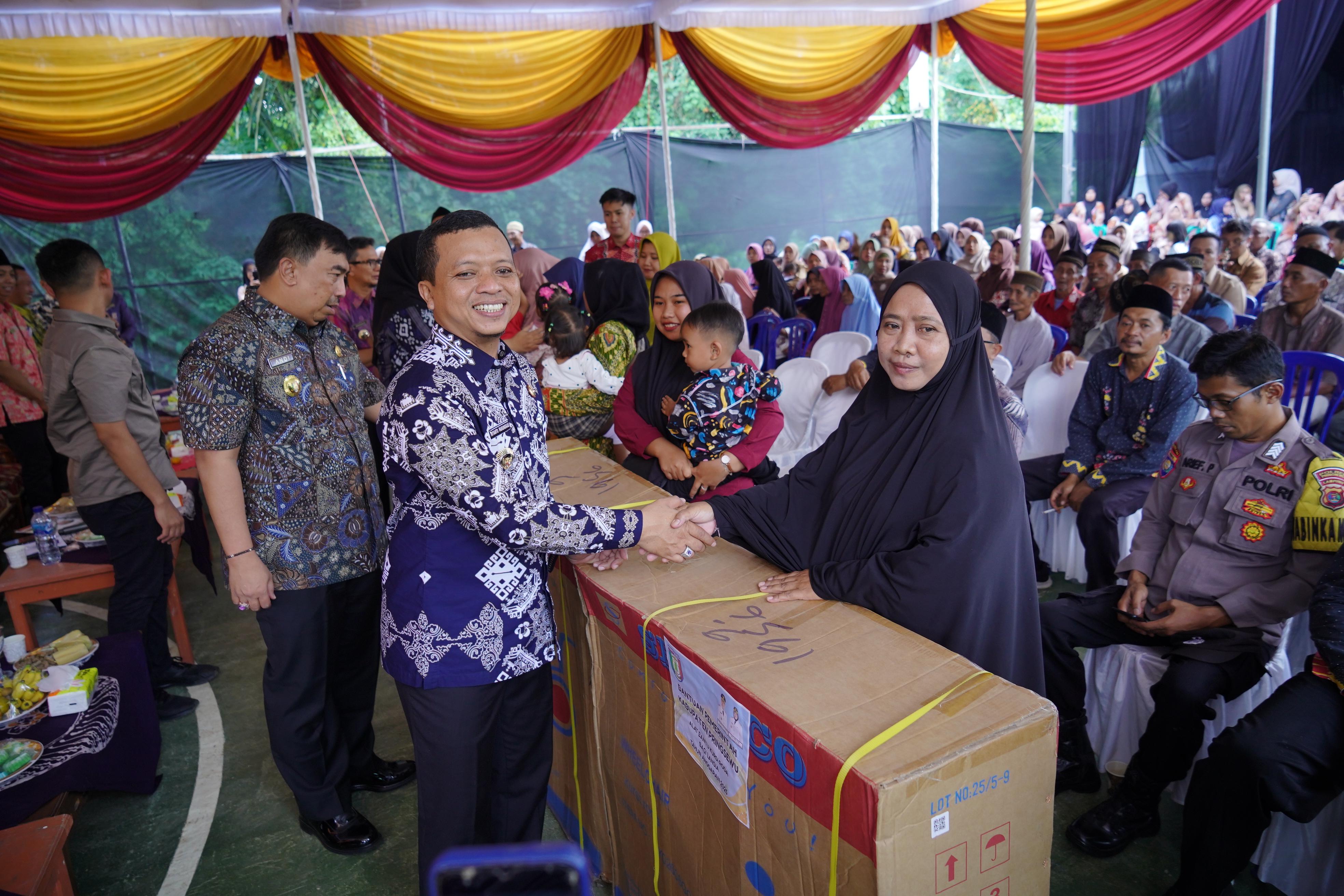 Ngopi Serasi Di Sukoharjo IV, Bupati Pringsewu Serap Aspirasi Warga