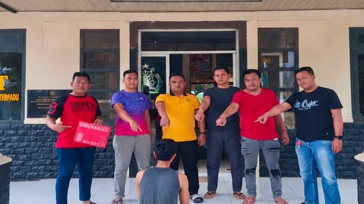 Tekan 308 Ringkus Pengedar Sabu Di Terusan Nunyai, 10 Paket Siap Edar Disita