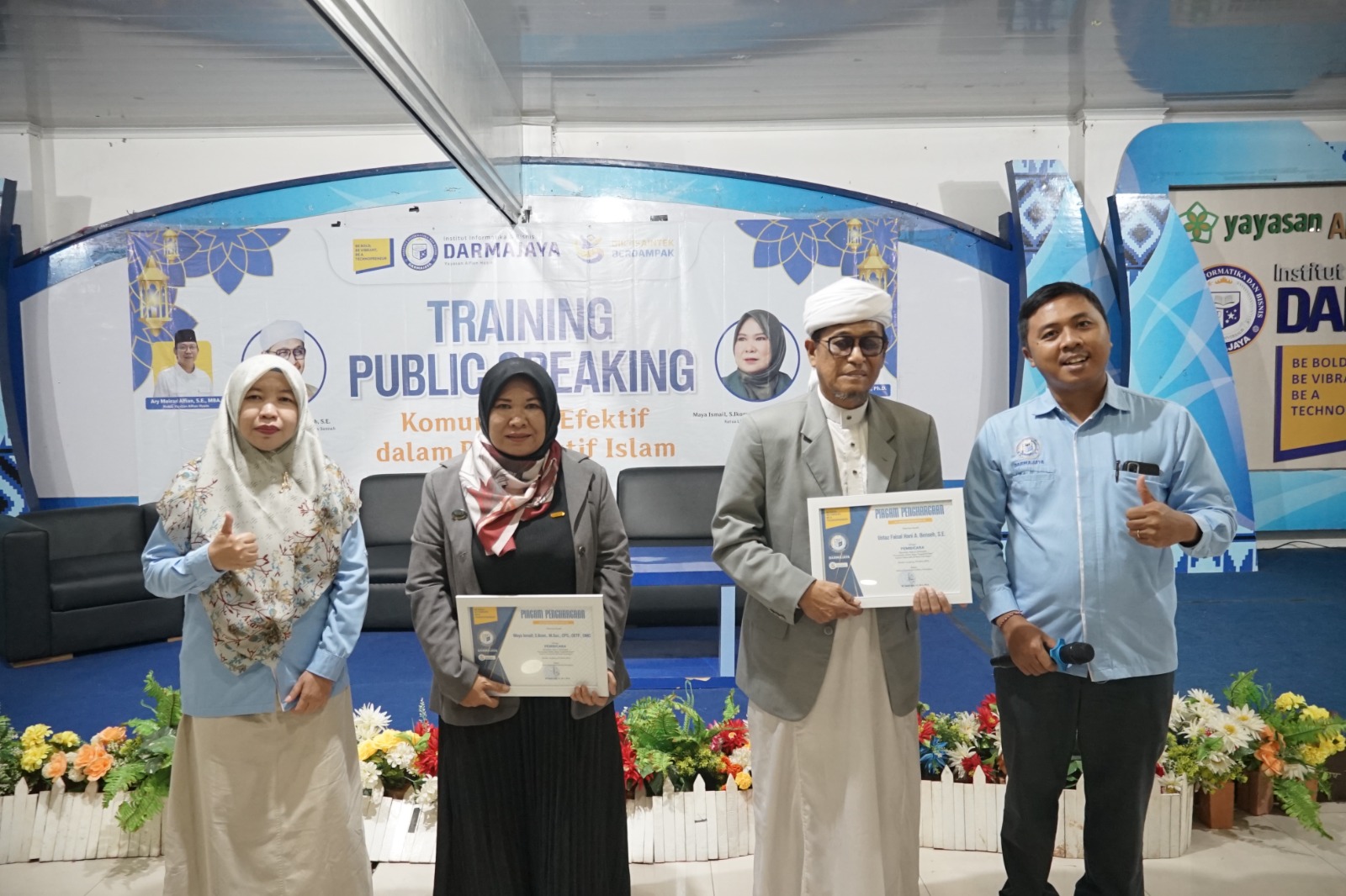 Public Speaking Lebih Dari Sekadar Bicara, Ini Pesan Narasumber Di Darmajaya