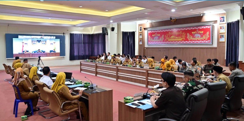 Rapat Evaluasi MBG Bersama Gubernur, Pemkab Lampung Selatan Siap Kawal Keberlanjutan Program