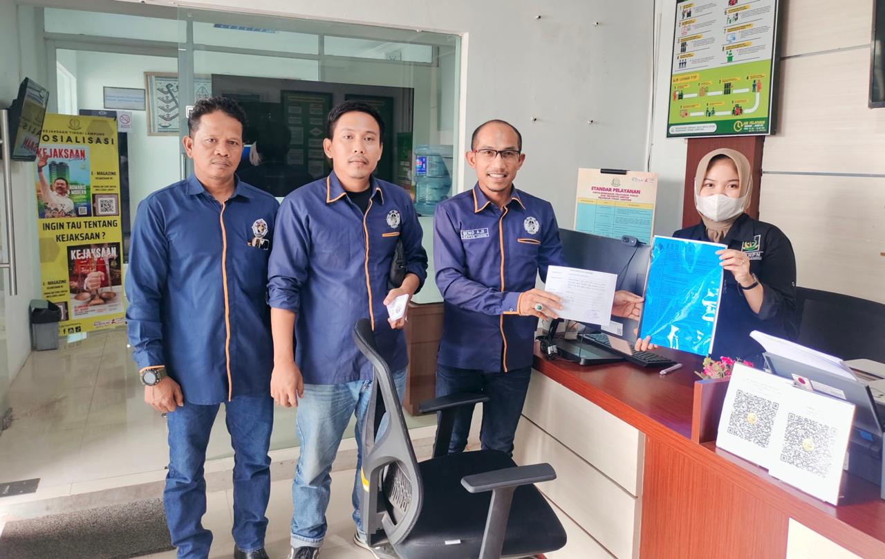 DPP KAMPUD Laporkan Dugaan KKN Ratusan Paket Proyek Dinas PUTR Metro Tahun 2025 Ke Kejati