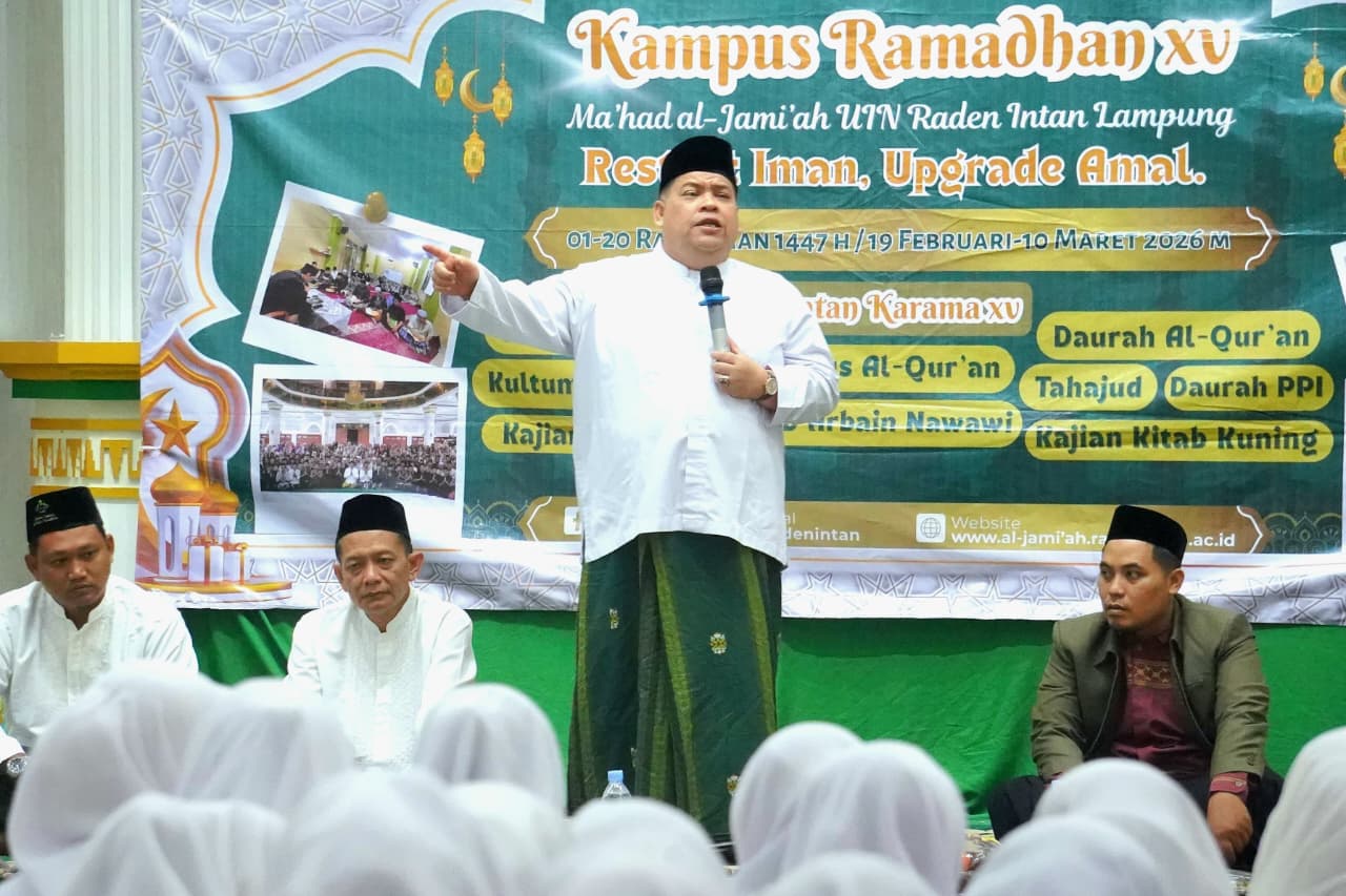 Tutup Karama XV, Wakil Rektor II Pesankan Mahasantri Bangun Kebiasaan Baik