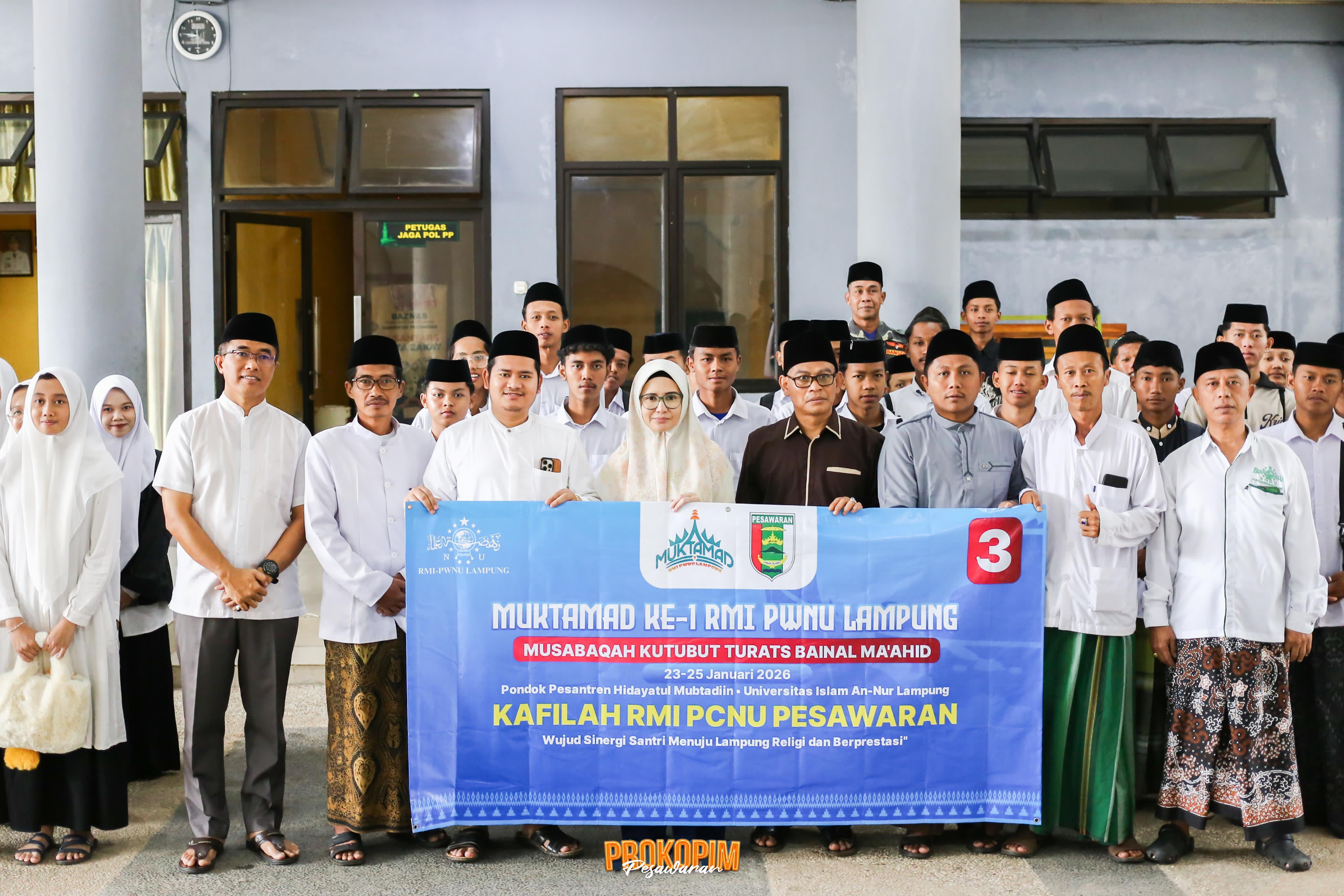 Bupati Pesawaran Resmi Lepas Peserta Perlombaan Muktamad RMI Tingkat Provinsi Lampung