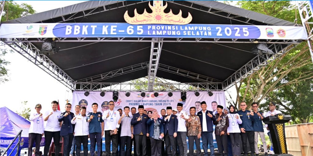 Bulan Bhakti Karang Taruna 2025 Di Lampung Selatan, 72 Tokoh Diganjar Penghargaan