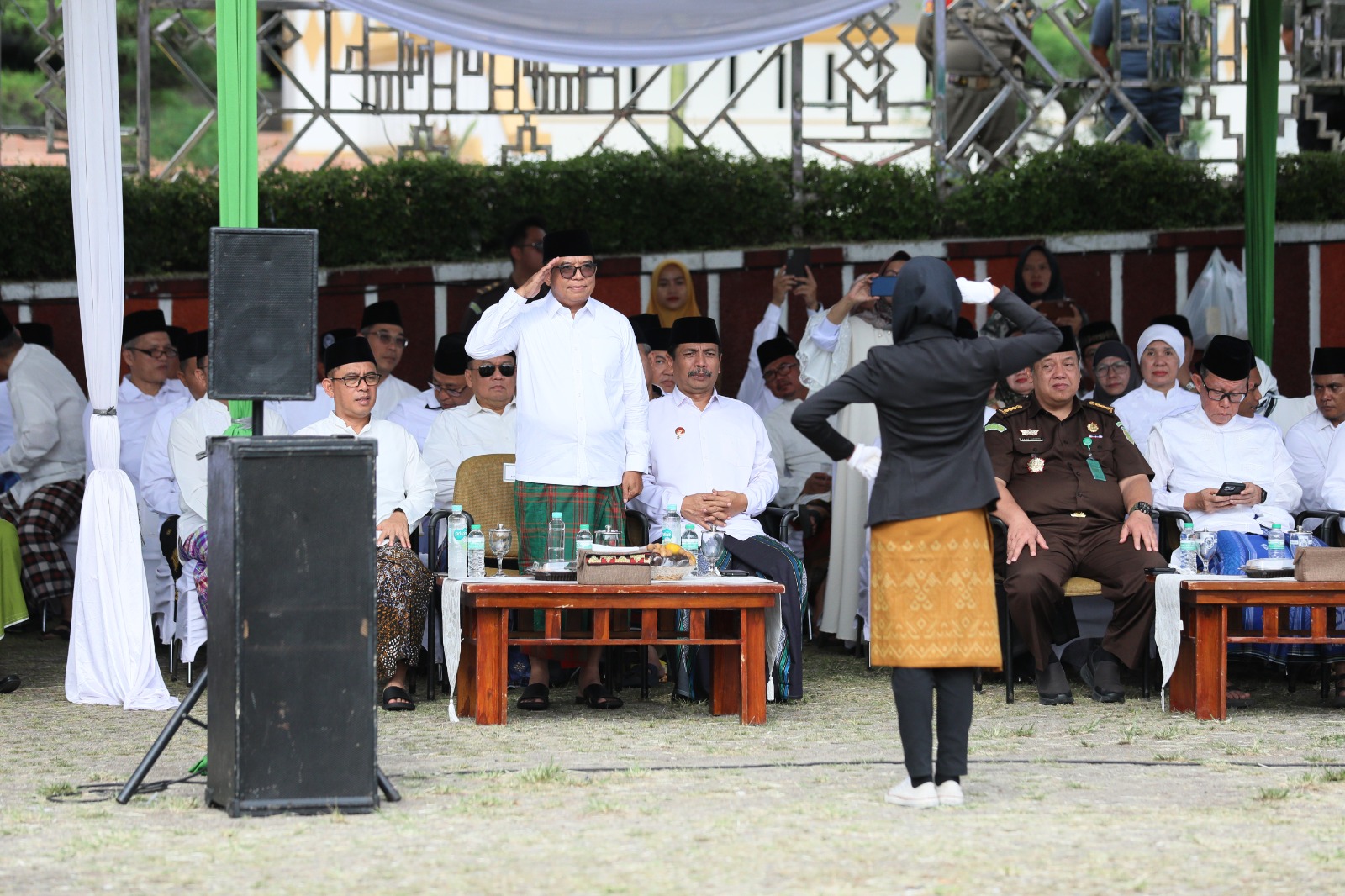 Apel Peringatan Hari Santri 2024, Pj. Gubernur Samsudin Ajak Para Santri Bangun Masa Depan Indonesia