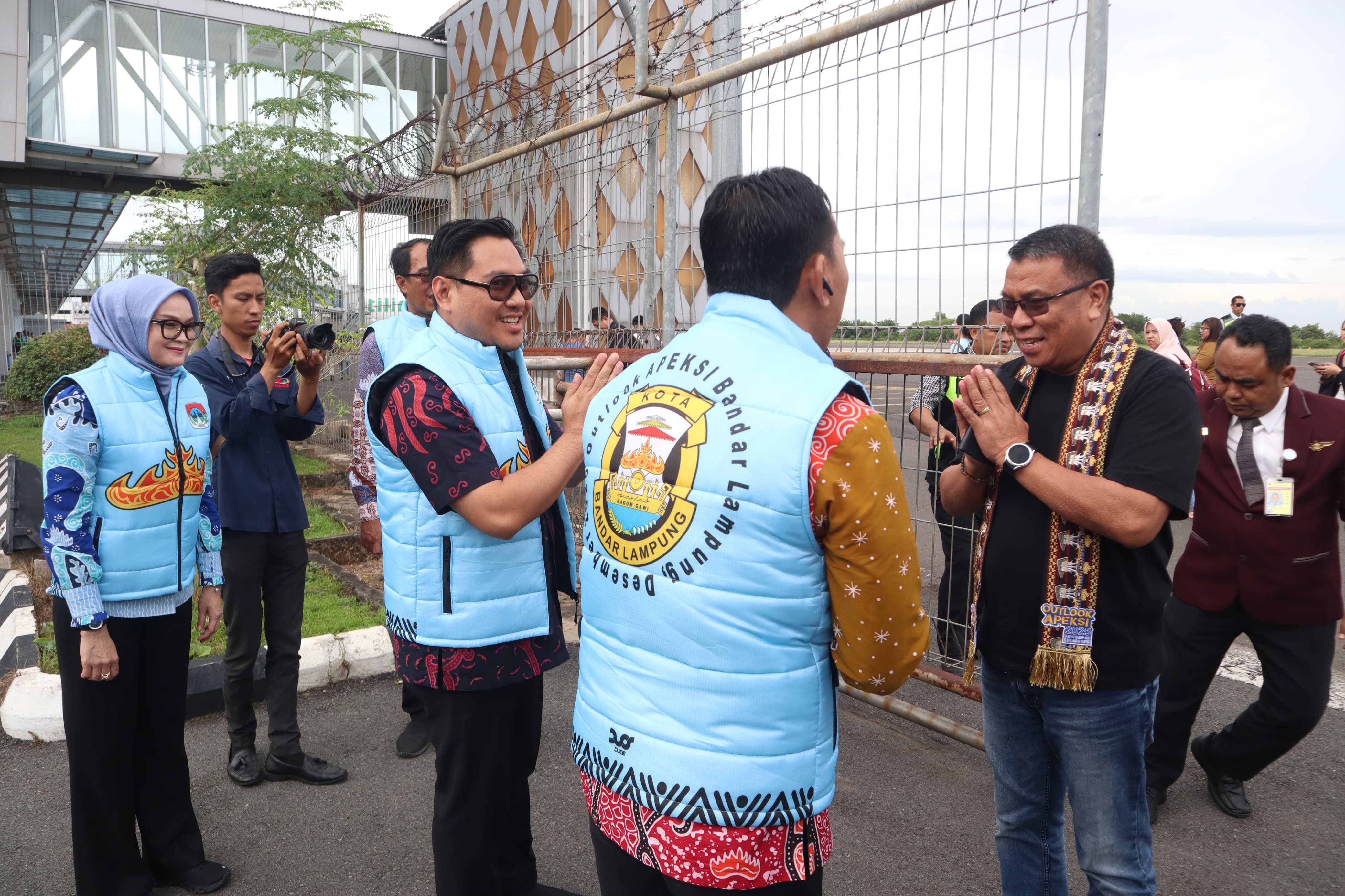 Delegasi APEKSI Outlook 2025 Mulai Berdatangan Di Kota Bandarlampung